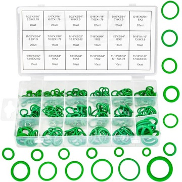 ZESTAW USZCZELEK DO KLIMATYZACJI ORINGI 270 SZT