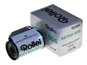 Пленка Rollei BW Retro 80S/36 традиционная черно-белая пленка