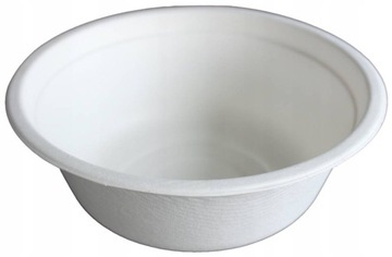 Miska z trzciny cukrowej 500ml a50 biała