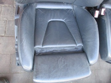 КОМПЛЕКТ СИДЕНИЙ AUDI S6 C6 RS6 RECARO COMBI, КОЖАНЫЕ