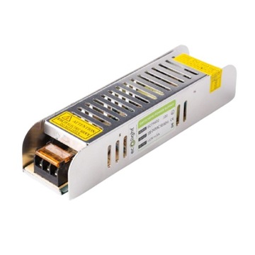 ZASILACZ LED 80W 12V TRANSFORMATOR MODUŁOWY SLIM 6.6A IP20 DO TAŚM OPRAW
