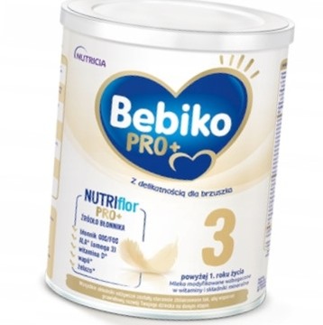 BEBIKO PRO+ 3 MLEKO MODYFIKOWANE PO 1 roku 700g