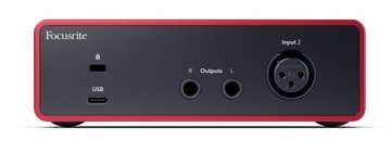 FOCUSRITE SCARLETT SOLO 4RD 4GEN + ПРОГРАММНОЕ ОБЕСПЕЧЕНИЕ