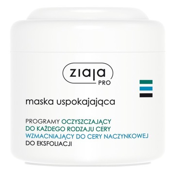 Ziaja Pro maska uspokajająca do twarzy 250 ml