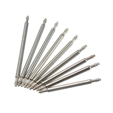 TELESKOPY zegarka 10 MM CIENKIE 1,3 Stalowe 50 SZT