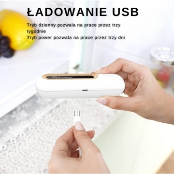 Озонатор на аккумуляторе для автомобиля, пищевого холодильника, нейтрализатора запахов.