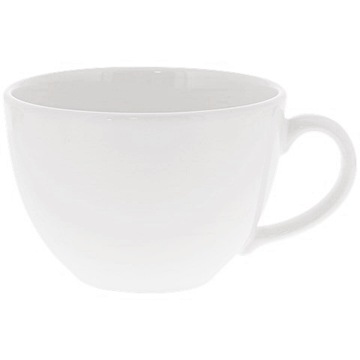 CERAMICZNY BIAŁY KUBEK FILIŻANKA 500ml MISKA