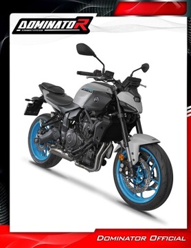 MT 07 2025 Полная система Титановый глушитель выпускного коллектора HP8 DOMINATOR