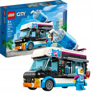 Lego CITY 60384 Pingwinia furgonetka ze slushem