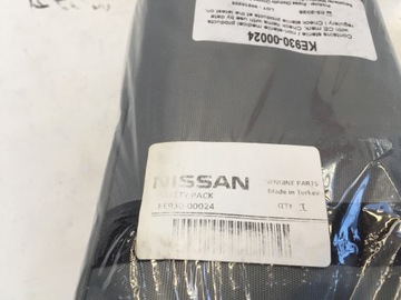 NISSAN JUKE F16 2021 КОМПЛЕКТ БЕЗОПАСНОСТИ ТРЕУГОЛЬНИКА