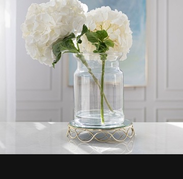 Wazon słój las w szkle szkło 19 cm x 19 cm