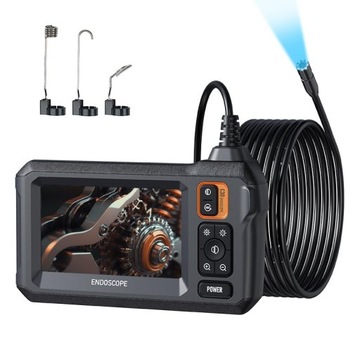 Endoskop Kamera Inspekcyjna 1080p 8mm 10m 4,3'' IP67