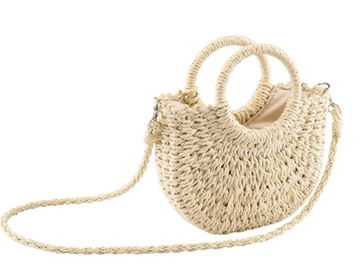 СУМКА НА РЕМЕНЬ РУЧНАЯ КОРЗИНА СО СЪЕМНЫМ РЕМЕНЕМ ПЛАНИРОВАННЫЙ БАНТ В ЭТНО-СТИЛЬ