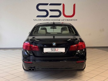 BMW Seria 5 F10-F11 Limuzyna Facelifting 518d 150KM 2016 BMW Seria 5 2.0D LIFT Salon PL LED Skora Alu BDB Stan SSU 2.0 Diesel, zdjęcie 19
