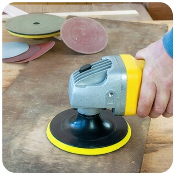 KRĄŻEK PAPIER ŚCIERNY KRĄŻKI ŚCIERNE NA RZEP 50szt 125mm P40 DO SZLIFIERKI