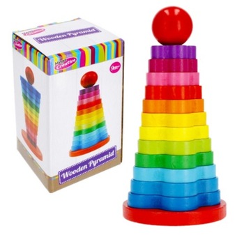 КРАСОЧНАЯ ЗАГАДКА С ДЕРЕВЯННЫМИ ПИРАМИДАМИ