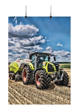 PLAKAT TRAKTOR CIĄGNIK KOMBAJN 90x60 CM 22 WZORY