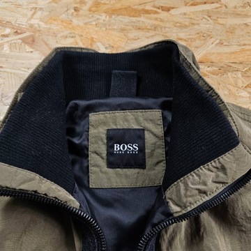 Kurtka Bomberka HUGO BOSS Nowy Model Khaki Militarna Męska Wiatrówka 50