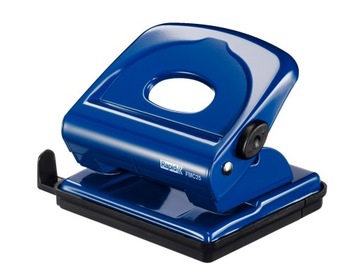 Dziurkacz biurowy metalowy FMC25 Rapid niebieski