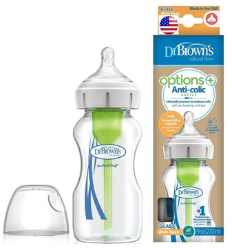 Dr Brown's, Options Plus стеклянная бутылка 270мл