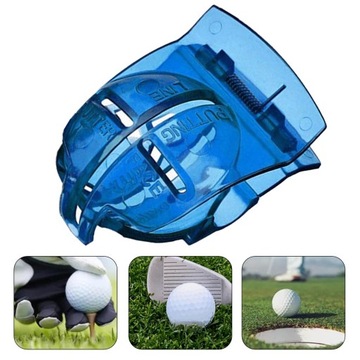 Инструмент для выравнивания линии мяча для гольфа. Маркер. Трафарет со стрелками.