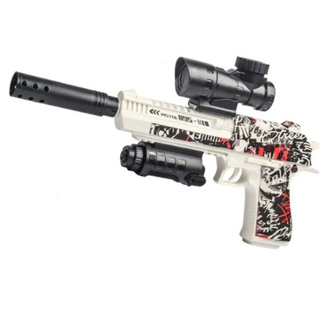 Electric Desert Eagle Gel Ball Gun Water Paintball Hydrogel Airsof