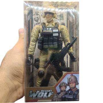 FIGURKA ŻOŁNIERZ Z AKCESORIAMI COUNTER-STRIKE SWAT ZABAWKA DLA DZIECI