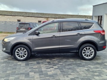 Ford Kuga II SUV 2.0 Duratorq TDCi 163KM 2014 Ford Kuga 2.0 163Ps Automat Navi Skora Alu Piekny Gwarancja 2.0 Diesel, zdjęcie 2