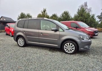 Volkswagen Touran II 2.0 TDI 170KM 2011 Volkswagen Touran 2,0 170KM Automat DSG Highline Navi Kamera PDC 2.0 Diesel, zdjęcie 24