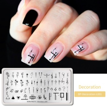 BORN PRETTY - Blaszka do Stempli - DECORATION-L001