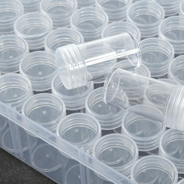 Хранение алмазной живописи Большая емкость Портативная алмазная живопись