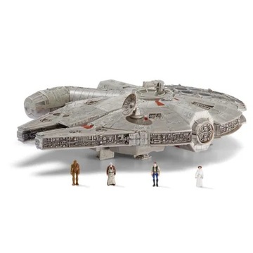 ЗВЕЗДНЫЕ ВОЙНЫ: Автомобиль «Тысячелетний сокол» + 4 фигурки