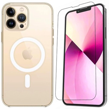 CLEAR ETUI CASE DO IPHONE 12 12 PRO MAGSAFE+SZKŁO