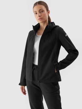 ЖЕНСКАЯ ВЕТРОЗАЩИТНАЯ КУРТКА 4F SOFTSHELL С МЕМБРАНОЙ КАПЮШОНА 5000 S