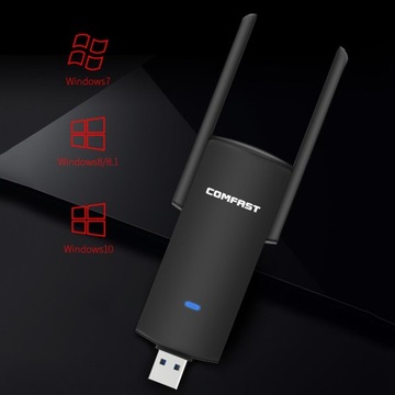 Двухдиапазонный беспроводной USB-порт 1300 Мбит/с и 5,