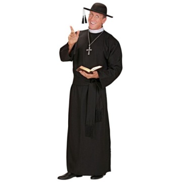 НАРЯД СВЯЩЕННИКА ЧЕРНЫЙ PASTOR PRIEST XXXL