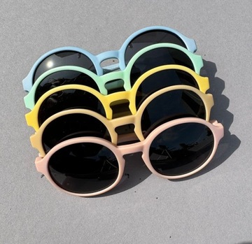 Okulary przeciwsłoneczne Dooky dla dzieci 6m+ UV400 Polaryzacja Fiji Yellow