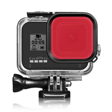 Подводный корпус, водонепроницаемый чехол 60 м для камер GoPro Hero 12, 11, 10, 9, черный