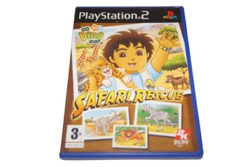 Gra GO DIEGO ! SAFARI RESCUE PlayStation 2 (PS2)