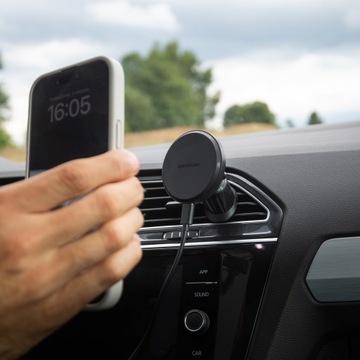 UCHWYT DO SAMOCHODU NA TELEFON DO KRATKI ŁADOWARKA SAMOCHODOWY DO MAGSAFE