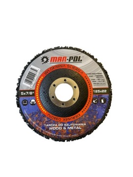 АБРАЗИВНЫЙ ДИСК НЕТКАНЫЙ ДЛЯ УДАЛЕНИЯ Ржавчины НЕГРОВСКИХ ВОЛОС 125мм