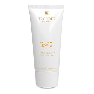 Krem do opalania twarzy Tegoder Krem BB wyrównujący koloryt SPF30 50 ml UVB