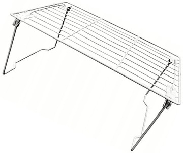 PÓŁKA SKŁADANA STALOWA KUCHENNA 39,8x19 ORGANIZER