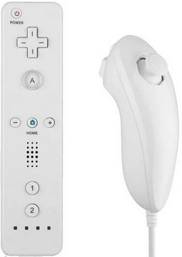 Консоль контроллера Wii Nintendo, белая