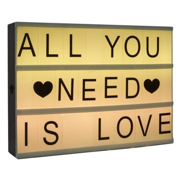 Лайтбокс LED FRAME CINEMA LAMP A4 82 ELEMENTS