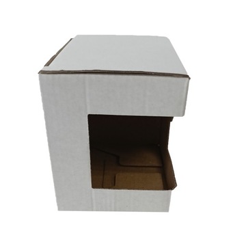 Коробка с окошком для стаканчиков 330 мл КАРТОН.