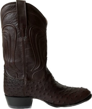 Tecovas Mens The Wyatt Chocolate Ostrich