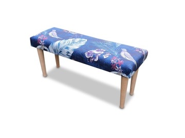 Ławeczka pufa siedzisko 90x30x40 z motywem