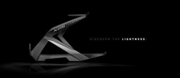 Корзина для бутылки с водой RACEONE X25 CARBON, черно-красная