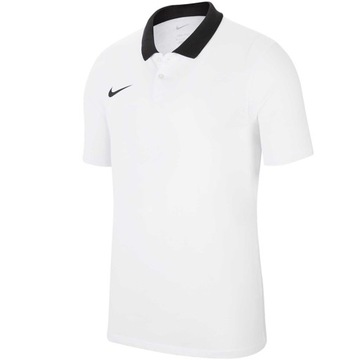 L Koszulka męska Nike Dri-FIT Park 20 Polo SS biał